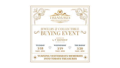 PAST EVENT: Treasures Rediscovered Buying Event