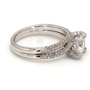 Pave Engagement Ring