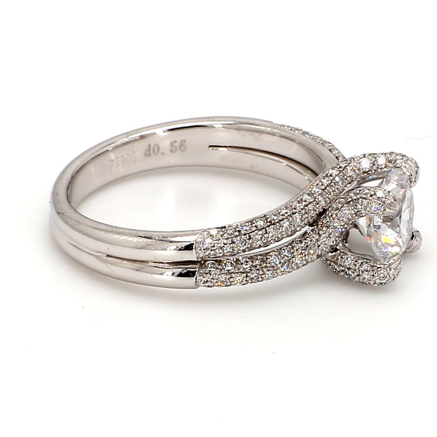 Pave Engagement Ring