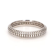 Tubetto Textured Plain Metal Band