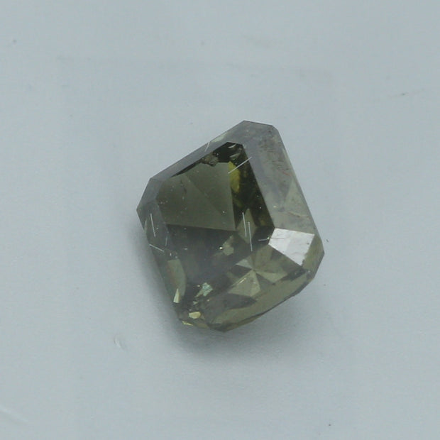 Loose Natural 1.07ct radiant Green Diamond