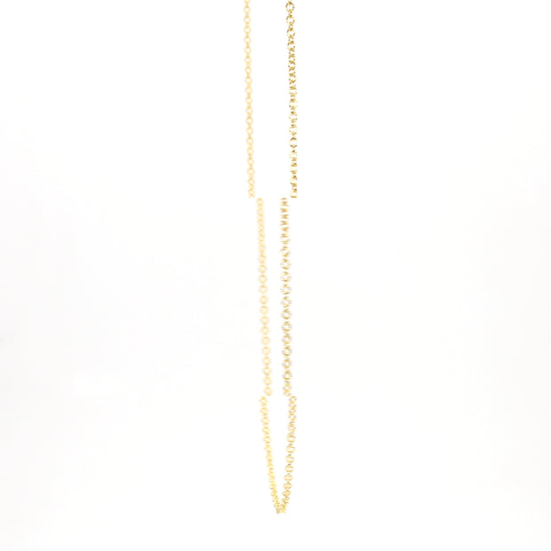 Yellow Gold Cable Necklace