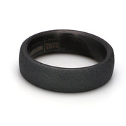 Comfort-Fit Wirebrush Plain Metal Band