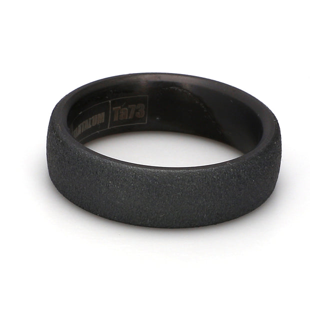 Comfort-Fit Wirebrush Plain Metal Band
