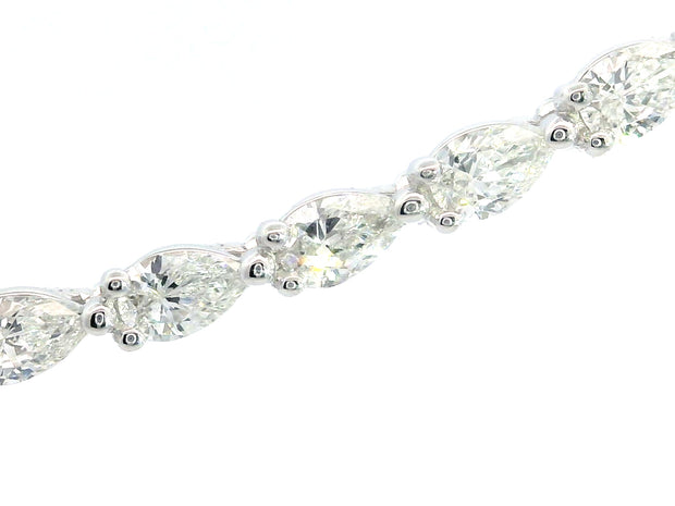 Tacori Stilla Pear Diamond Necklace