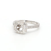 Halo Engagement Ring