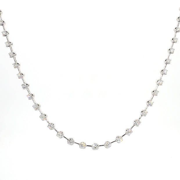 18KWG White diamond Necklace by Memoire