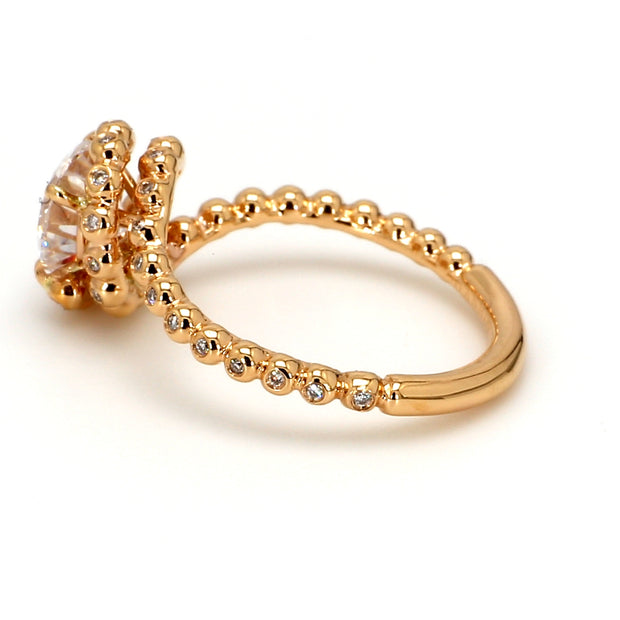 Halo Engagement Ring