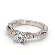 Pave Engagement Ring