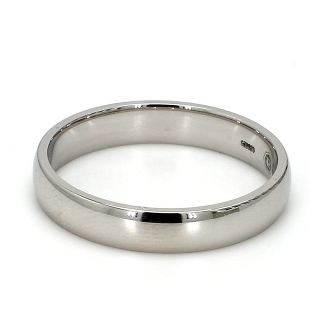 Cobalt White Metal Gent's Band by Ritani
