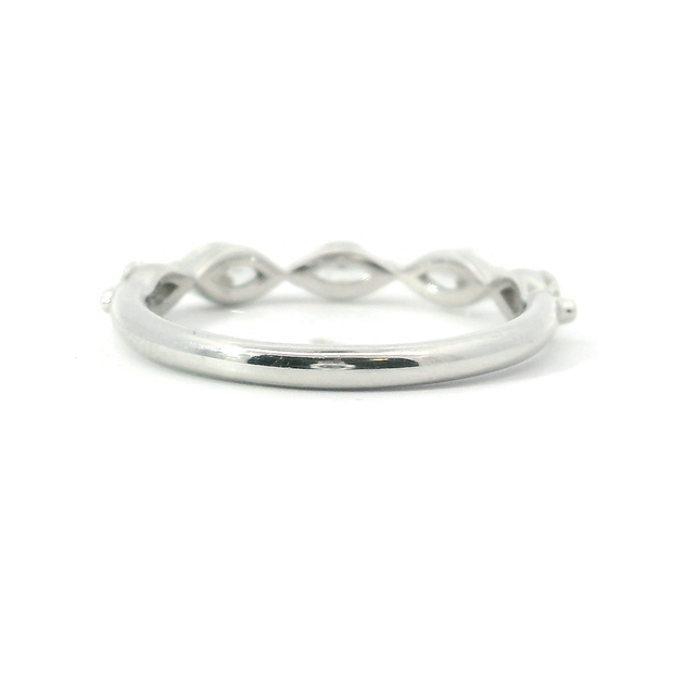 Marquise-Shape Five-Stone Band