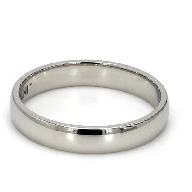 Cobalt White Metal Gent's Band by Ritani