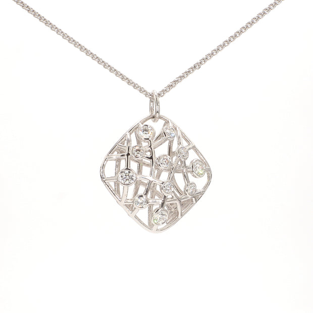 Bracade Quare Diamond Necklace