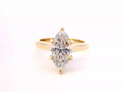 Marquise Solitaire Engagement Ring