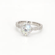 Halo Engagement Ring