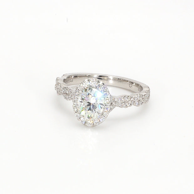 Halo Engagement Ring