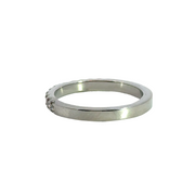 Half-Eternity Diamond Band in Platinum