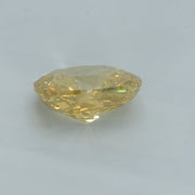 Loose Natural 1.00ct cushion Orange Diamond
