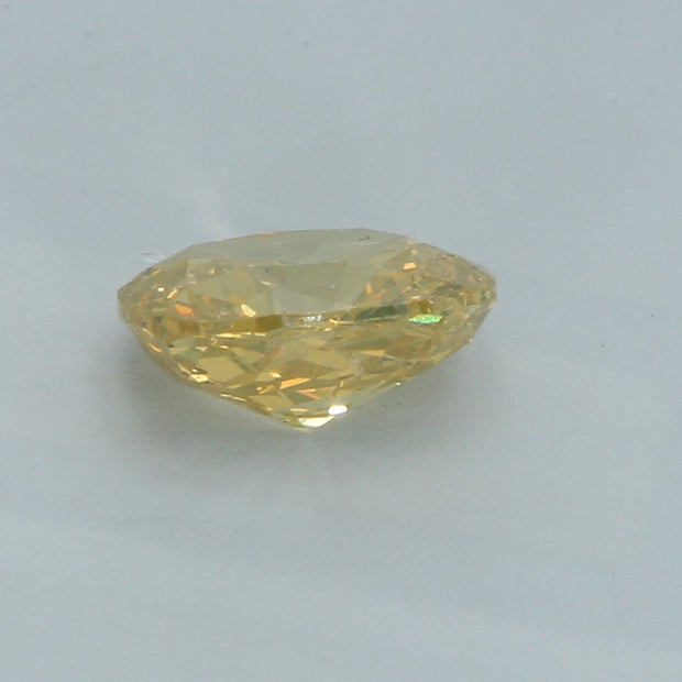 Loose Natural 1.00ct cushion Orange Diamond