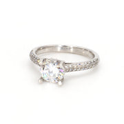Pave Engagement Ring