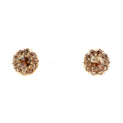 Champagne Diamond Earrings