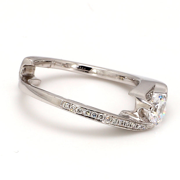 Pave Engagement Ring