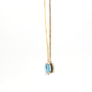 Sky-Blue Topaz Necklace