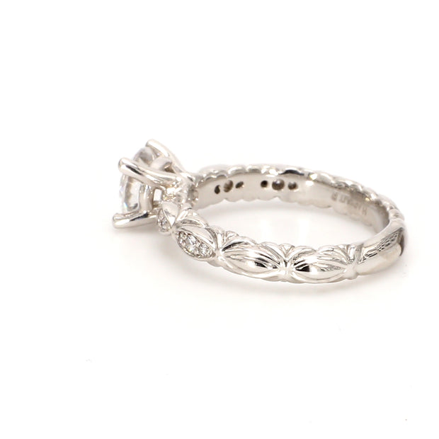 Pave Engagement Ring