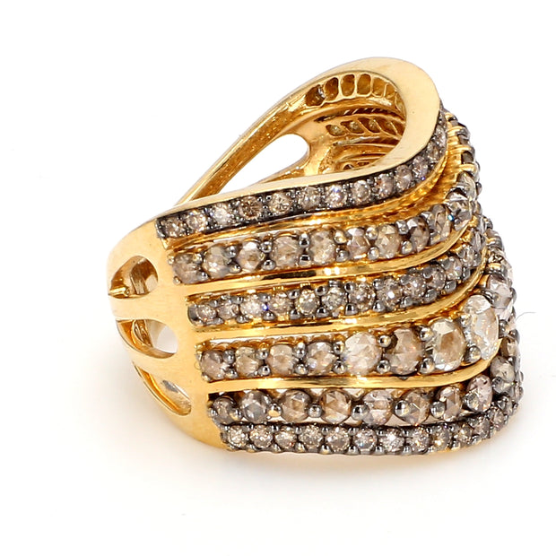 Multi-Band Diamond Fashion Ring