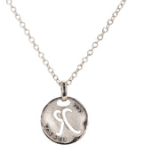 Signet-R Diamond Necklace
