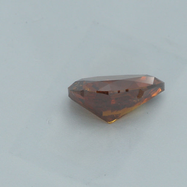 Loose Natural 1.04ct pear Brown Diamond