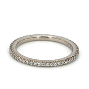 Machine-Set Eternity Band