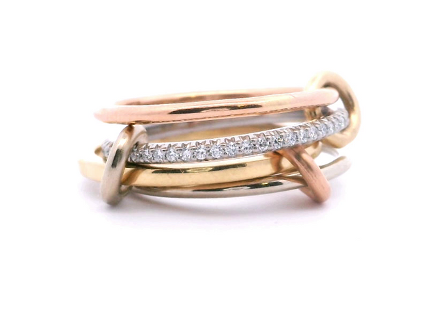 Linked Stacking Rings