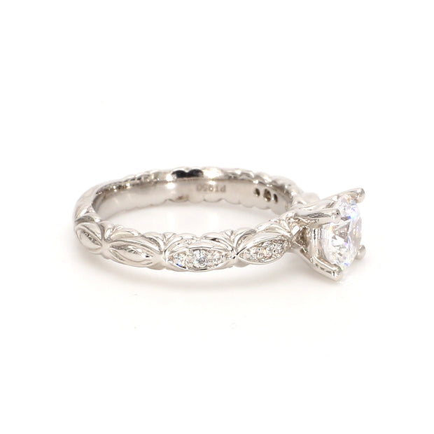 Pave Engagement Ring