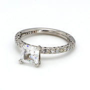 TACORI Petite Crescent Pave Engagement Ring