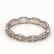 TACORI Sculpted Crescent Marquise-Shape Eternity Band