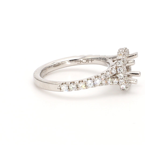 Halo Engagement Ring