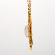 Sunburst Diamond Necklace