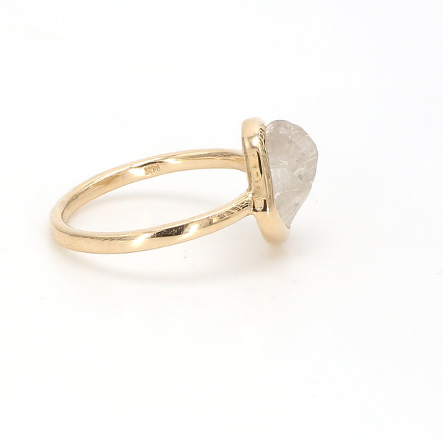 Rough-Cut Diamond Fashion Ring