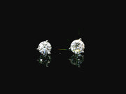 Platinum Lab-Grown Diamond Martini Studs 2.00CTW