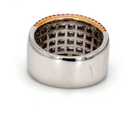 Diamond & Rose Gold Anniversary Band