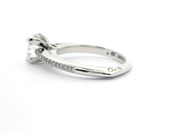 Pave Engagement Ring