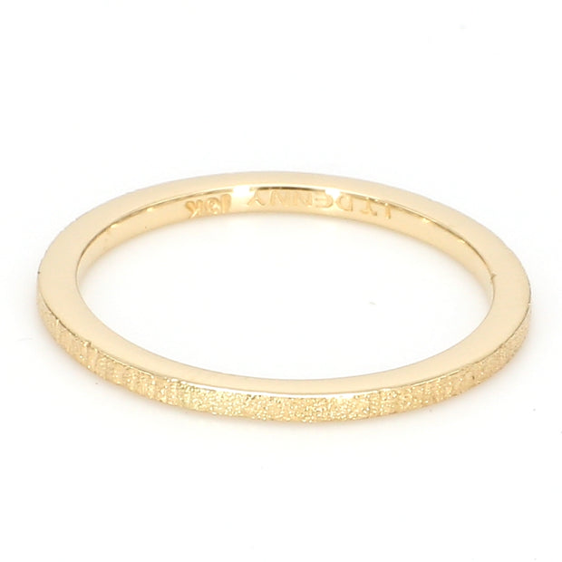 Etched Plain Band