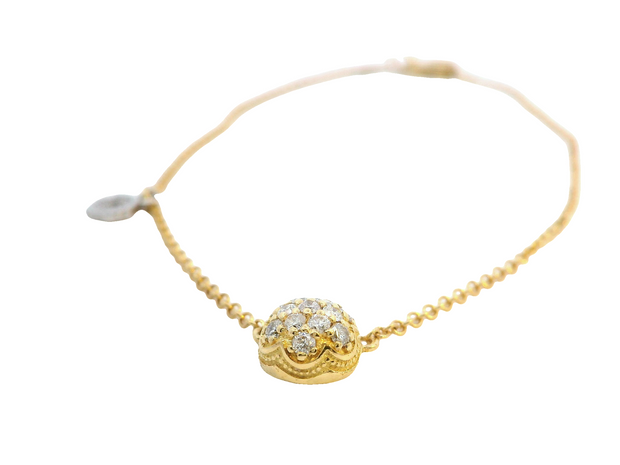 TACORI Diamond-Cluster Chain Bracelet