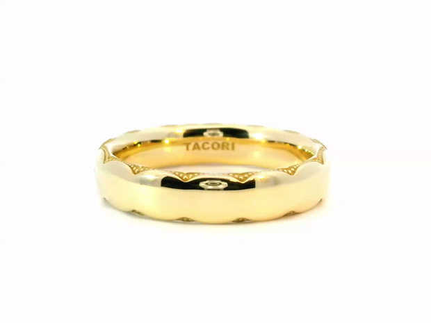 TACORI High Polish Engraved Band