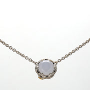 TACORI Chalcedony Stud Gemstone Necklace