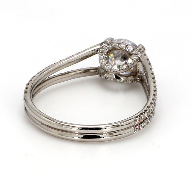 Pave Engagement Ring