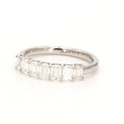 Anniversary Emerald-Cut Seven-Stone Band
