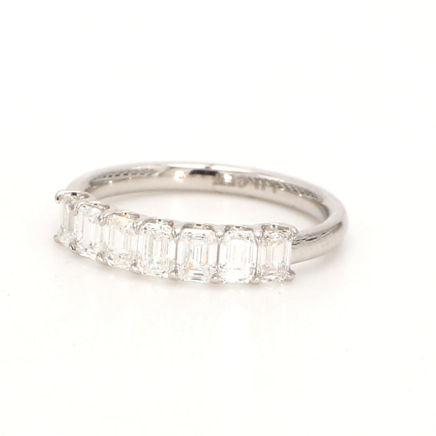 Anniversary Emerald-Cut Seven-Stone Band
