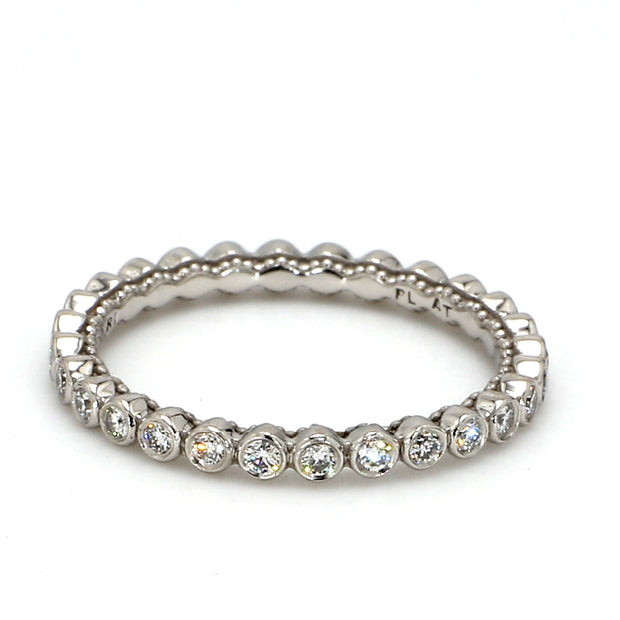 TACORI Sculpted Crescent Marquise-Shape Eternity Band